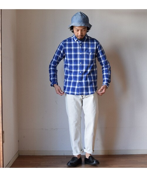 Ordinary fits（オーディナリーフィッツ）の「【完売御礼】Ordinary fits  5PKT ANKLE DENIM WHITE オーディナリーフィッツ アンクルデニム ホワイト【unisex】（デニムパンツ・メンズ・その他）」の4枚目の写真