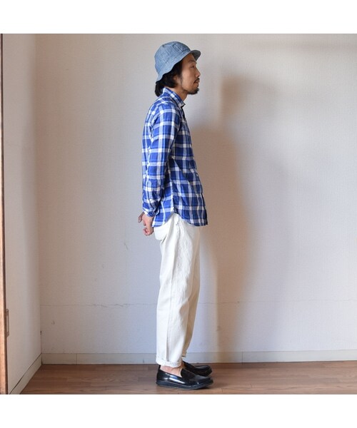 Ordinary fits（オーディナリーフィッツ）の「【完売御礼】Ordinary fits  5PKT ANKLE DENIM WHITE オーディナリーフィッツ アンクルデニム ホワイト【unisex】（デニムパンツ・メンズ・その他）」の5枚目の写真