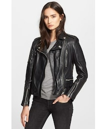 美品 BURBERRY ストレッチ素材 ライダースジャケット 20141101160329214_215.jpg