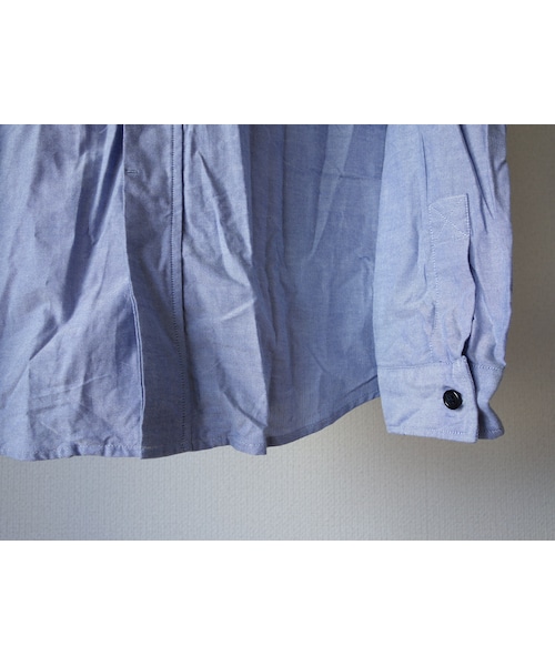 nisica（ニシカ）の「nisica B.D SHIRT BLU ニシカ ボタンダウンシャツ ブルー（シャツ/ブラウス・メンズ・その他）」の10枚目の写真