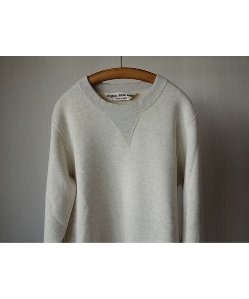 15jyugo（ジューゴ）の「【OUTLET】15jyugo ジュウゴ Lot.C-29 SWEATTRAINER スウェットトレーナー OATMEAL オートミール（Tシャツ/カットソー・メンズ・その他）」の4枚目の写真