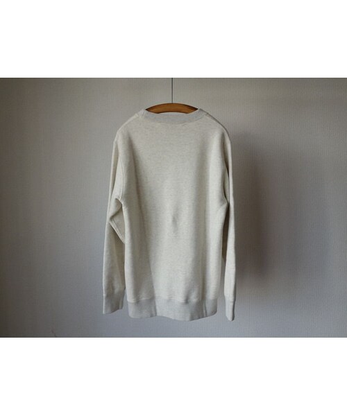 15jyugo（ジューゴ）の「【OUTLET】15jyugo ジュウゴ Lot.C-29 SWEATTRAINER スウェットトレーナー OATMEAL オートミール（Tシャツ/カットソー・メンズ・その他）」の6枚目の写真