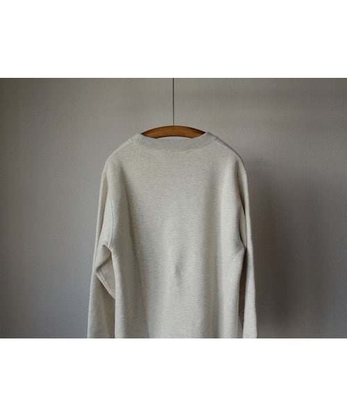 15jyugo（ジューゴ）の「【OUTLET】15jyugo ジュウゴ Lot.C-29 SWEATTRAINER スウェットトレーナー OATMEAL オートミール（Tシャツ/カットソー・メンズ・その他）」の7枚目の写真