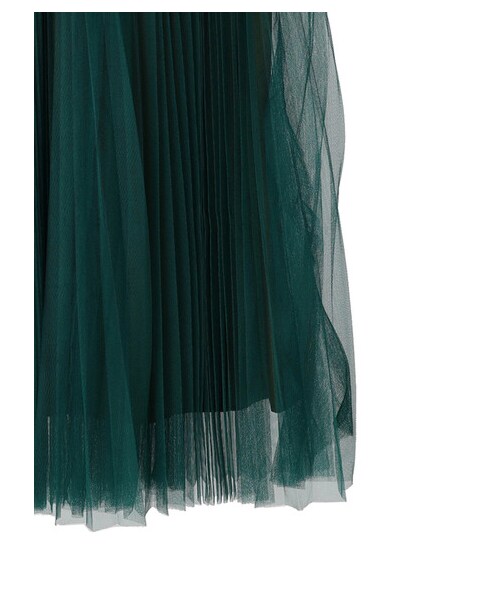 Green　Parks（グリーンパークス）の「・furry rate プリーツチュールスカート（スカート・ピンク/イエロー/グリーン・F）」の12枚目の写真