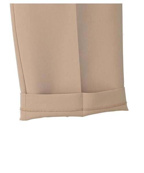 YECCA VECCA（イェッカヴェッカ）の「タックストレートパンツ（パンツ・ベージュ/グリーン・S/M）」の16枚目の写真