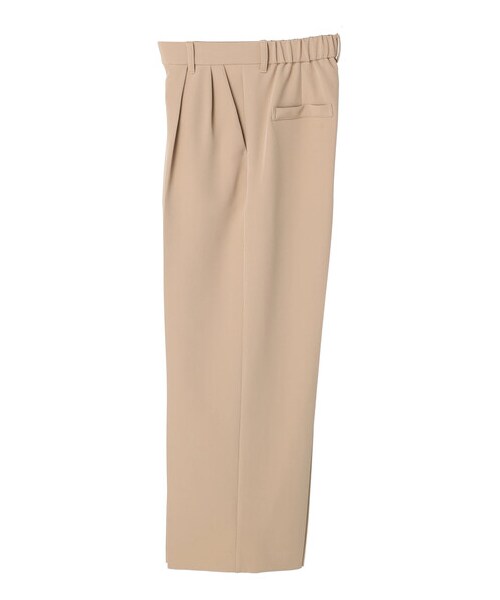 YECCA VECCA（イェッカヴェッカ）の「タックストレートパンツ（パンツ・ベージュ/グリーン・S/M）」の17枚目の写真