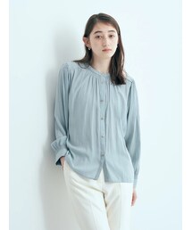 YECCA VECCA | 2wayシャーリングブラウス(トップス)