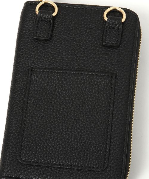 BAYFLOW（ベイフロー）の「モバイルミニウォレットショルダー（バッグ・レディース・グレー15/ブラック19/アイボリー52/GRN1・F）」の10枚目の写真