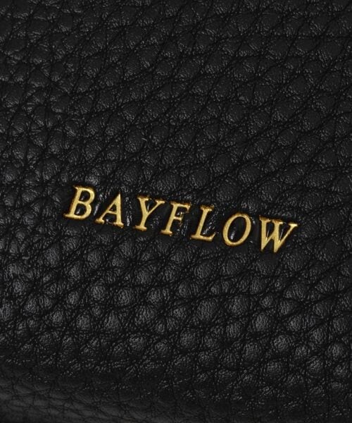 BAYFLOW（ベイフロー）の「モバイルミニウォレットショルダー（バッグ・レディース・グレー15/ブラック19/アイボリー52/GRN1・F）」の8枚目の写真