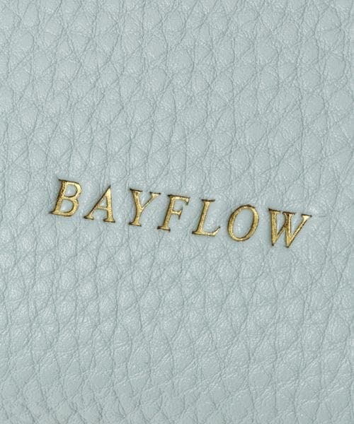 BAYFLOW（ベイフロー）の「モバイルミニウォレットショルダー（バッグ・レディース・グレー15/ブラック19/アイボリー52/GRN1・F）」の17枚目の写真