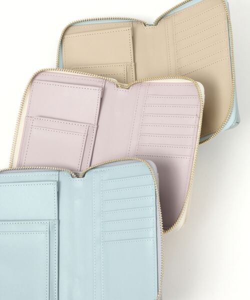 BAYFLOW（ベイフロー）の「モバイルミニウォレットショルダー（バッグ・レディース・グレー15/ブラック19/アイボリー52/GRN1・F）」の21枚目の写真