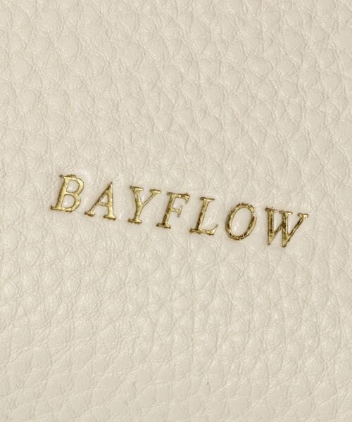 BAYFLOW（ベイフロー）の「モバイルミニウォレットショルダー（バッグ・レディース・グレー15/ブラック19/アイボリー52/GRN1・F）」の16枚目の写真