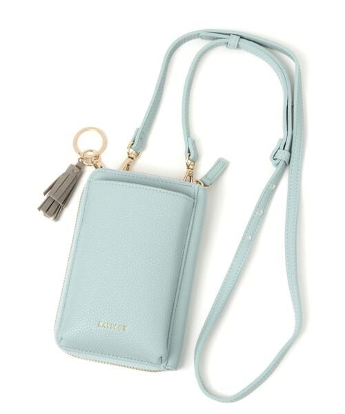 BAYFLOW（ベイフロー）の「モバイルミニウォレットショルダー（バッグ・レディース・グレー15/ブラック19/アイボリー52/GRN1・F）」の4枚目の写真