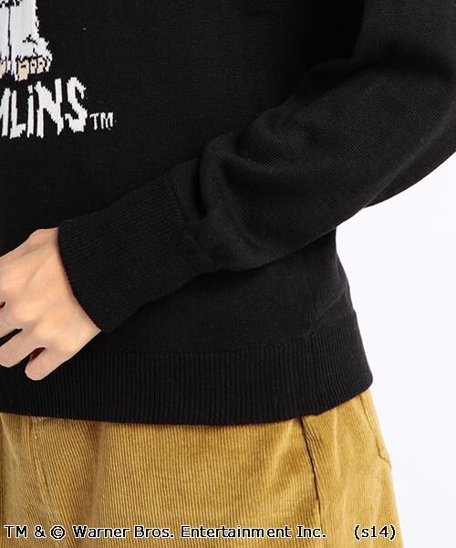 DOUBLE NAME（ダブルネーム）の「グレムリンプルオーバーニット（トップス・レディース・ブラック/ブルー/オートミール・FREE）」の7枚目の写真