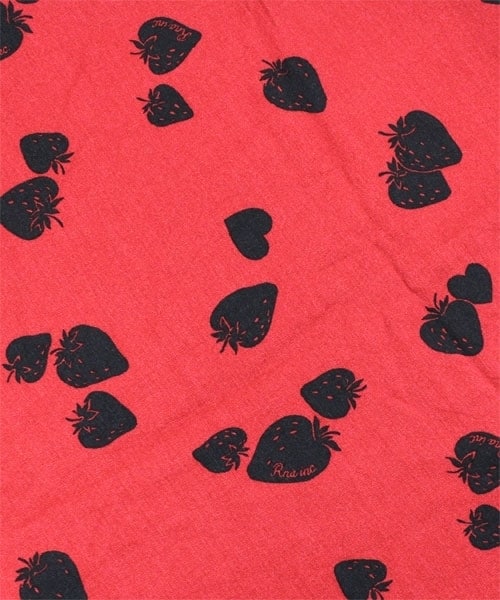 RNA（アールエヌエー）の「ストロベリーハートシャツワンピ（ワンピース/ドレス・レディース・ブラック/ネイビー/ダークレッド・M）」の11枚目の写真