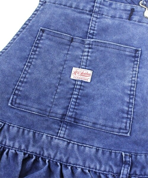 RNA(アールエヌエー)の「インディゴコーデュロイジャンスカ(ワンピース/ドレス・レディース・インディゴ淡色/インディゴ濃色・M)」の11枚目の写真