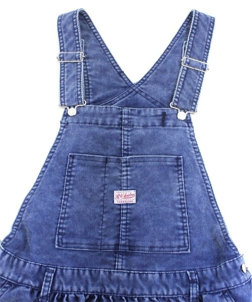 RNA(アールエヌエー)の「インディゴコーデュロイジャンスカ(ワンピース/ドレス・レディース・インディゴ淡色/インディゴ濃色・M)」の9枚目の写真