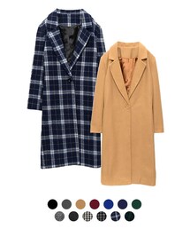 Re:EDIT | ウールタッチメルトンシングルチェスターコート(ジャケット/アウター)