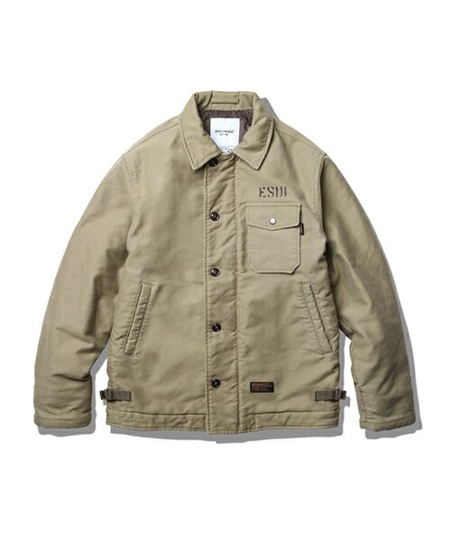 ESPIONAGE(エスピオナジ)の「에스피오나지 - Mark A-2 Deck Jacket Tan(フォーマルスーツ/小物・メンズ・기타・S/M/L)」の1枚目の写真