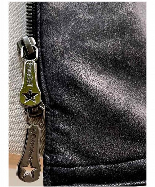 FranCisT_MOR.K.S.（フランシストモークス）の「FranCisT_MOR.K.S./フランシスト モークス/Hi-Tension Eco Leather ASM Riders Jacket（ジャケット/アウター・メンズ・BLACK・2/3/4）」の9枚目の写真