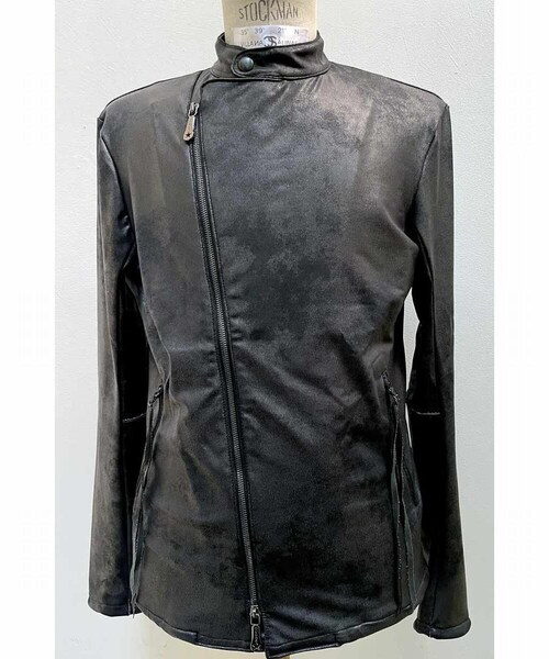 FranCisT_MOR.K.S.（フランシストモークス）の「FranCisT_MOR.K.S./フランシスト モークス/Hi-Tension Eco Leather ASM Riders Jacket（ジャケット/アウター・メンズ・BLACK・2/3/4）」の7枚目の写真