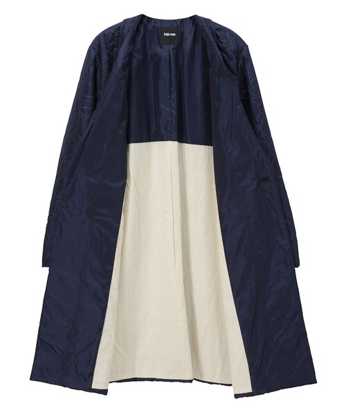 Ne-net（ネネット）の「ゆきだるまアウター / コート（ジャケット/アウター・レディース・mustard/blue/navy・02）」の9枚目の写真