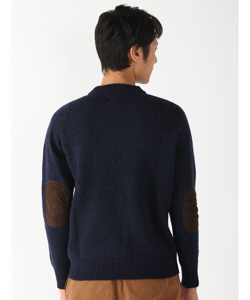 BEAVER（ビーバー）の「別注 天竺シェットランドニット (132)（トップス・メンズ・GREY/PINK/NAVY/MUSTERD/GREEN/BLUE・M/L）」の19枚目の写真