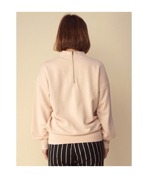 w closet（ダブルクローゼット）の「FRANCIS FAMILY裏毛プルオーバー（トップス・レディース・L.ブルー/L.ピンク/グリーン/ネイビー・FREE）」の7枚目の写真