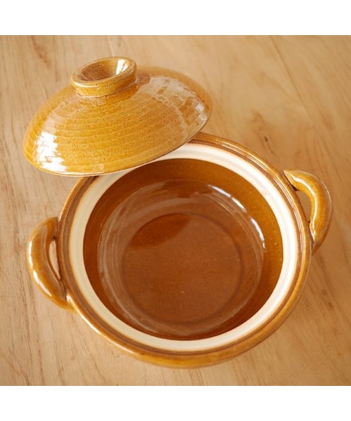 Madu（マディ）の「黄釉 土鍋(1～3人用)（）」 - WEAR