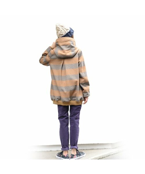 SUPER HAKKA（スーパーハッカ）の「メルトンボーダーブルゾン（）」 - WEAR