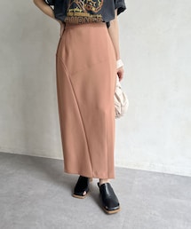 CAPRICIEUX LE'MAGE | ブロッキングナロースカート(スカート)