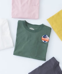 CIAOPANIC TYPY | 【KIDS】USAコットンポケット付きロングTee(Tシャツ/カットソー)