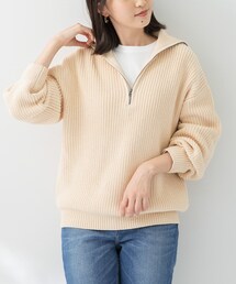 URBAN RESEARCH Sonny Label（アーバンリサーチサニーレーベル）の「ハーフジップニットプルオーバー（その他・レディース）」