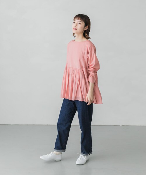 かぐれ（カグレ）の「ボイルギャザー2WAYブラウス（）」 - WEAR
