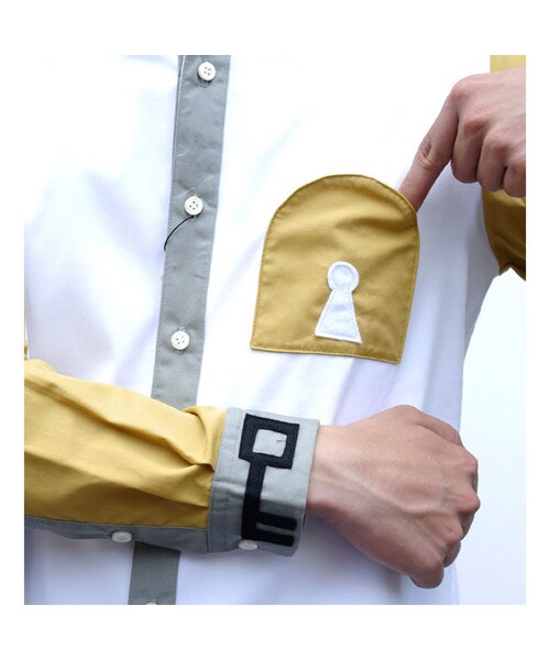 NIRAME.CO（ニラメッコ）の「鍵穴しゃつ（シャツ/ブラウス・メンズ・その他）」の7枚目の写真