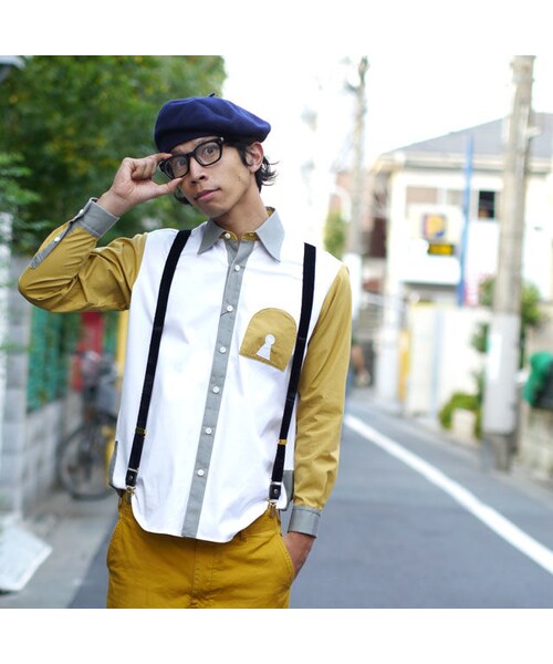 NIRAME.CO（ニラメッコ）の「鍵穴しゃつ（シャツ/ブラウス・メンズ・その他）」の10枚目の写真