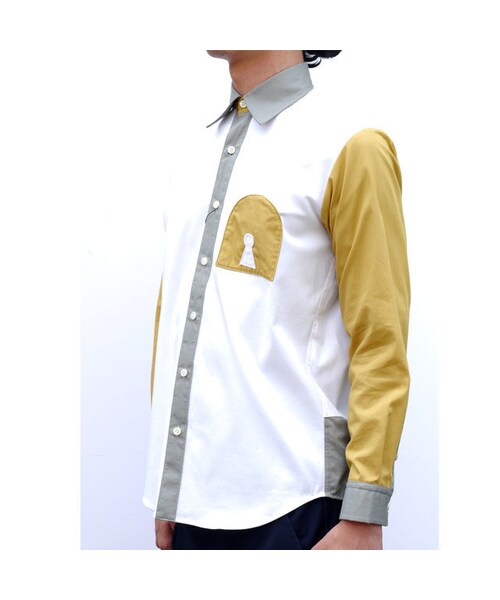 NIRAME.CO（ニラメッコ）の「鍵穴しゃつ（シャツ/ブラウス・メンズ・その他）」の5枚目の写真