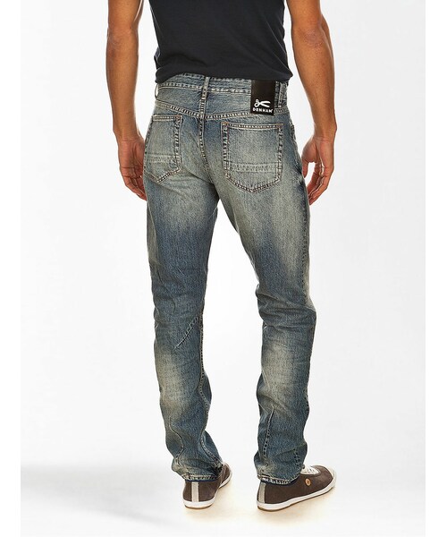 美品 DENHAM 限定品 日本製 名作 Grade Slim JAL 美品 DENHAM 限定品