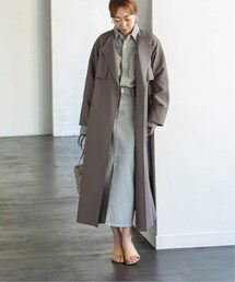 Noble（ノーブル）の「《予約》ライトフルクロスノーカラーコート◆（ジャケット/アウター）」