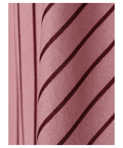 Green　Parks（グリーンパークス）の「・RAY CASSIN ストライプフレアハギスカート（スカート・ブラック/ピンク/ベージュ/カーキ・F）」の18枚目の写真