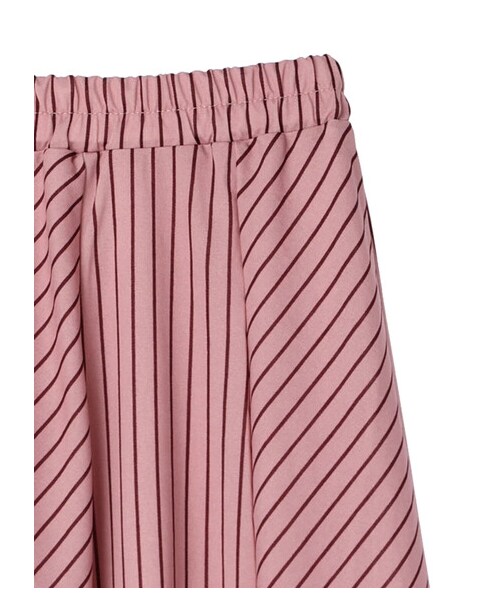 Green　Parks（グリーンパークス）の「・RAY CASSIN ストライプフレアハギスカート（スカート・ブラック/ピンク/ベージュ/カーキ・F）」の15枚目の写真