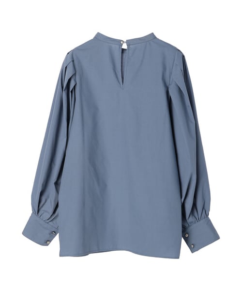 Green　Parks（グリーンパークス）の「・ELENCARE DUE ボリュームスリーブブラウス（トップス・オフホワイト/ブラック/ベージュ/ブルー・F）」の12枚目の写真