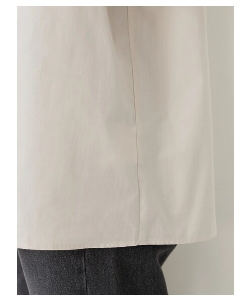 Green　Parks（グリーンパークス）の「・ELENCARE DUE ボリュームスリーブブラウス（トップス・オフホワイト/ブラック/ベージュ/ブルー・F）」の10枚目の写真