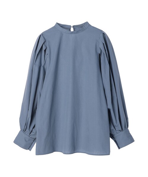 Green　Parks（グリーンパークス）の「・ELENCARE DUE ボリュームスリーブブラウス（トップス・オフホワイト/ブラック/ベージュ/ブルー・F）」の11枚目の写真