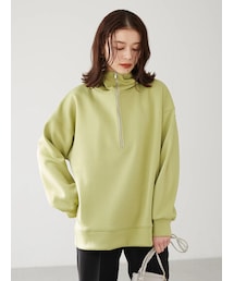 Green Parks | ・ELENCARE DUE ハーフZIPパーカー(トップス)