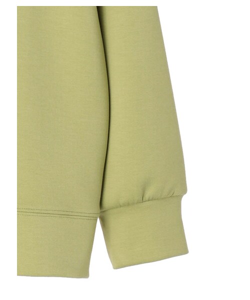 Green　Parks（グリーンパークス）の「・ELENCARE DUE ハーフZIPパーカー（トップス・オフホワイト/ブラック/イエロー/グリーン・F）」の11枚目の写真