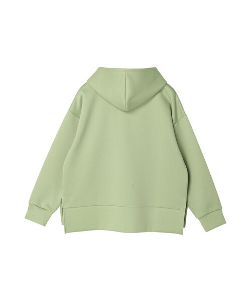 earth music&ecology（アースミュージックアンドエコロジー）の「【予約】ツイルダンボールフードプルオーバー（トップス・アイボリー/ベージュ/ライムグリーン・F）」の21枚目の写真