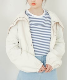 OLIVE des OLIVE | ショート丈マウンテンパーカー(ブルゾン)