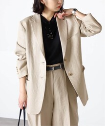 VERMEIL par iena（ヴェルメイユパーイエナ）の「《予約》リネンオーバーサイズジャケット◆（その他）」