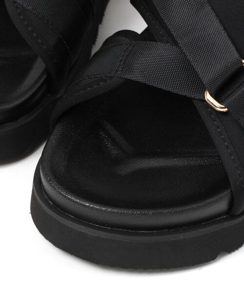 BARNYARDSTORM（バンヤードストーム）の「キレイめバックルサンダル（シューズ・レディース・ブラック19/カーキ78・S(23.0cm)/M(23.5cm)/L(24.0cm)/LL(24.5cm)）」の11枚目の写真